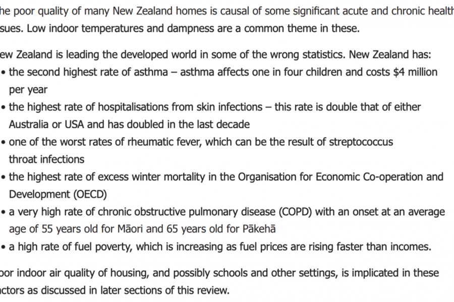 Housing & Health in NZ